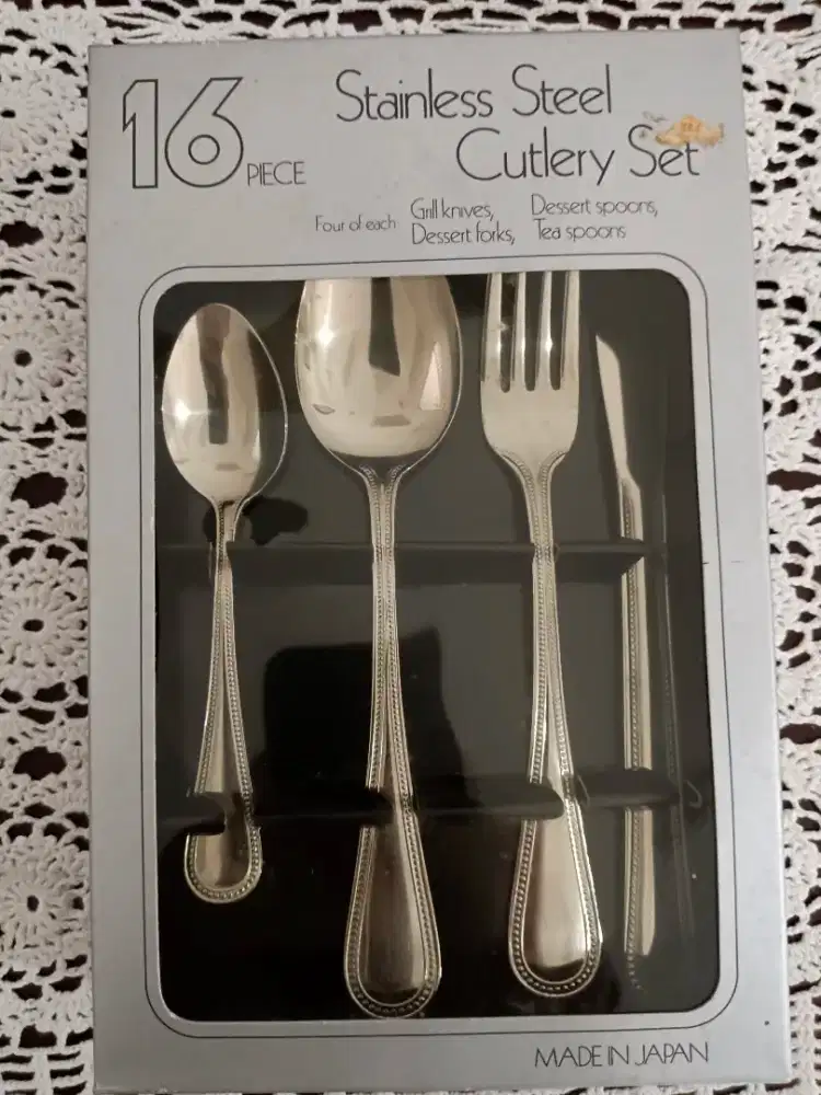 16pcs cutlery set made in japan