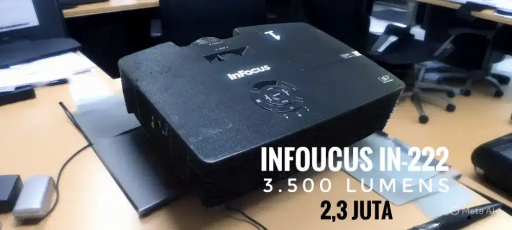 Proyektor Infocus IN222. Lumens 3.500. Ex Kantor