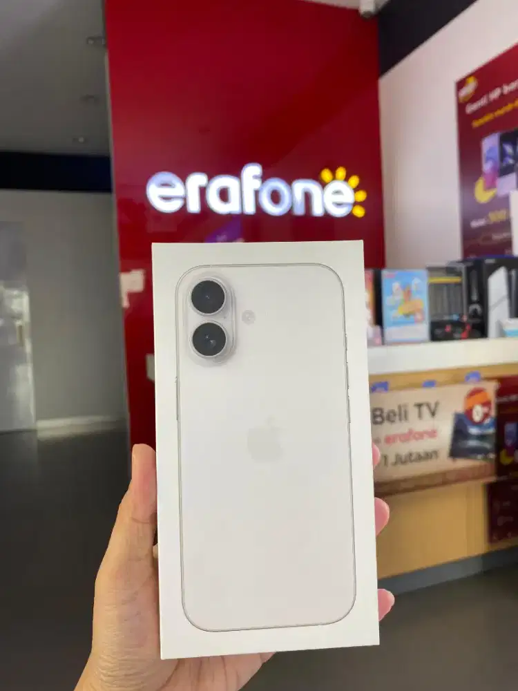 iPhone 17 Basic White (Cicilan ringan dan proses kredit cepat)