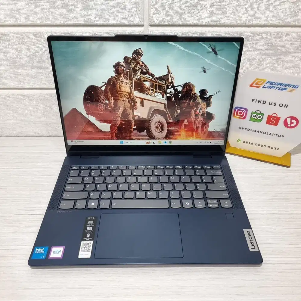 Lenovo Ideapad 5 2in1 14IRU9 Intel Core 3 100U 8GB 512GB LAYAR WUXGA