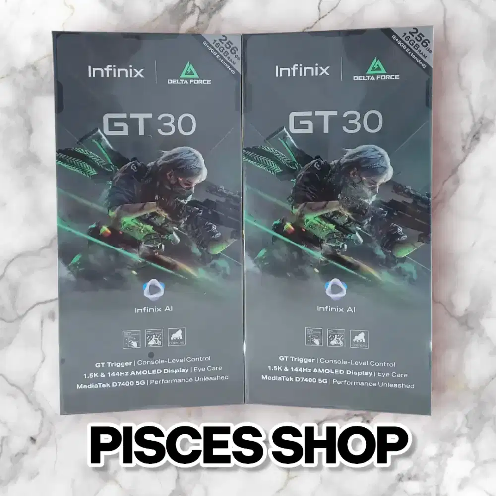 INFINIX GT 30 RAM 8/256 NEW Segel Garansi Resmi 1 Tahun