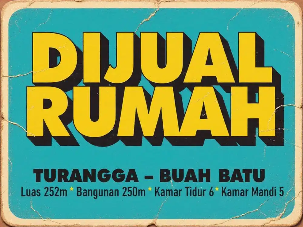 JUAL RUMAH MURAH AREA, TURANGGA, BUAH BATU, BATUNUNGGAL, LENGKONG,