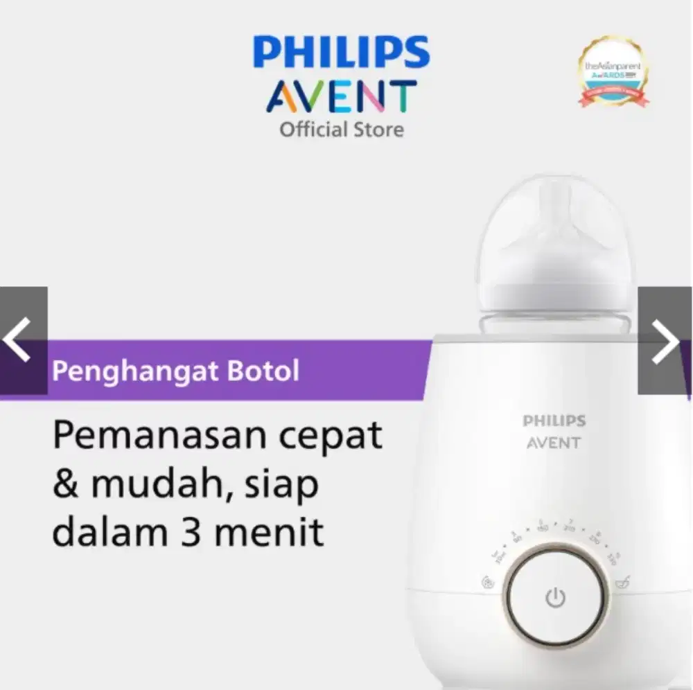 Bottle warmer / penghangat asi / philips avent bottle warmer
