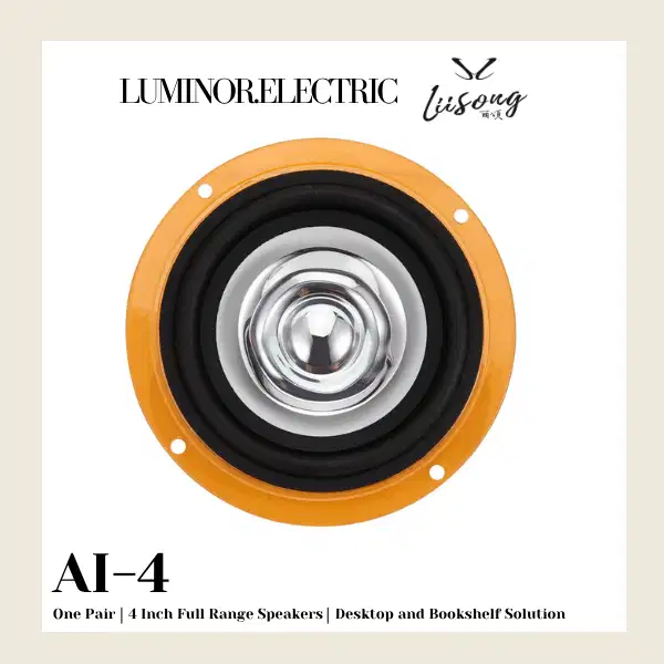 Lii Song Audio Speaker AL 4 - 4 Inch Full Range Speakers