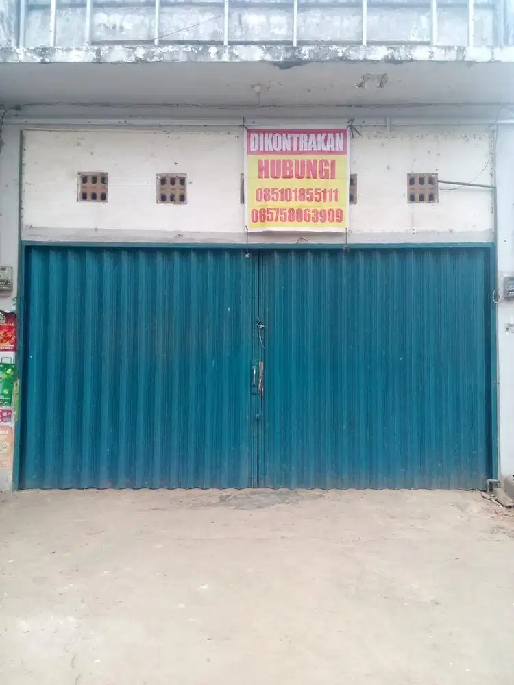 Disewakan ruko lokasi gandus musi 2 lokasi rame penduduk