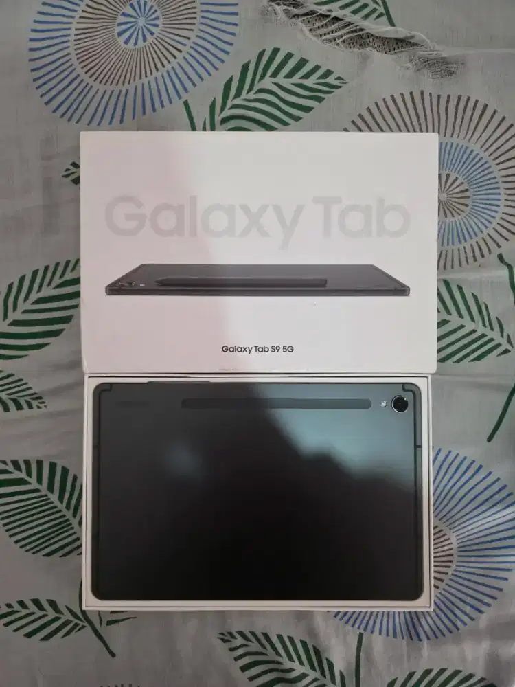 Samsung Tab S9 5G + keyboard ori 8/128gb sein