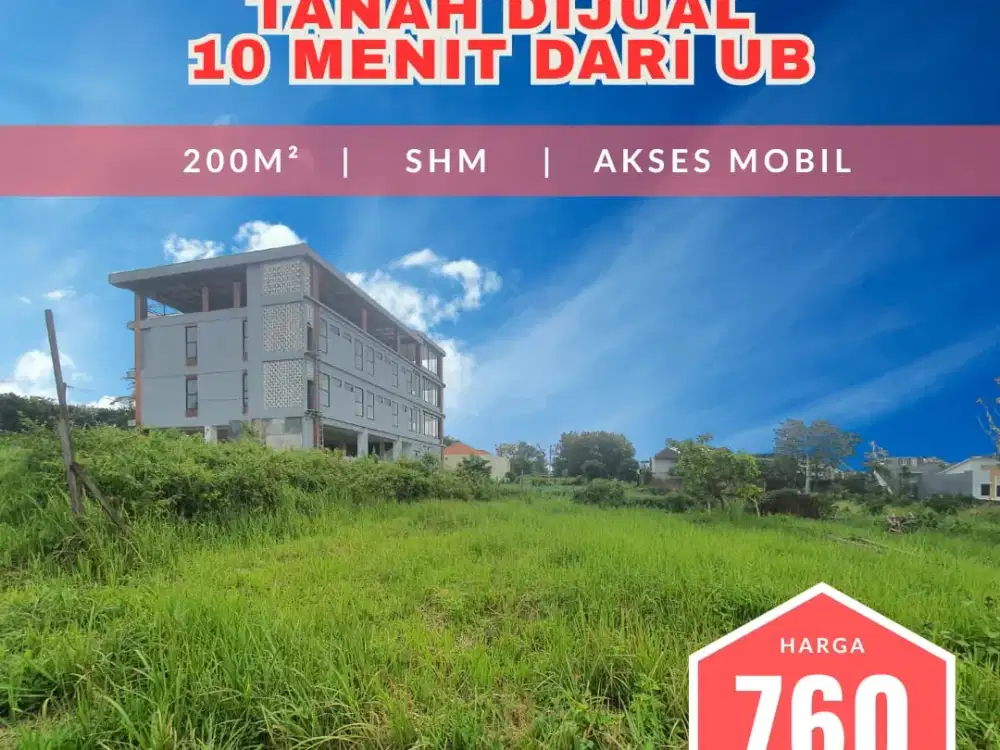 Kavling Joyoagung Strategis – Investasi Tepat di Area Ramai Mahasiswa!