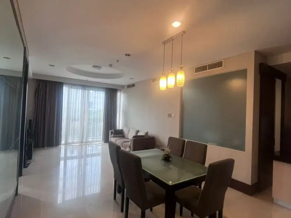 Sewa Apartemen 2 + 1 BR Furnished - Pearl Garden Resort, Gatot Subroto Jakarta Selatan