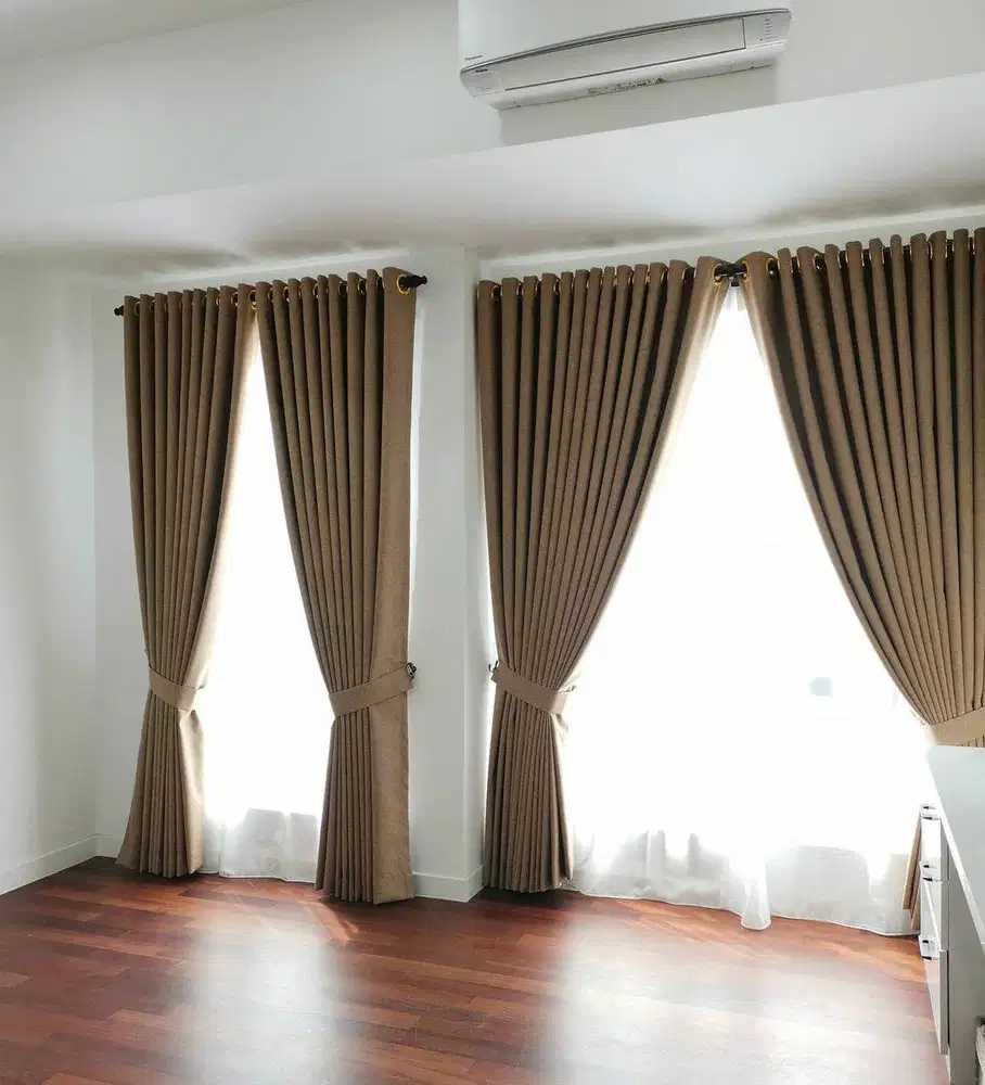 Tukang Tirai Gorden Jendela Gordyn Mewah Hordeng Model Terbaru Murah