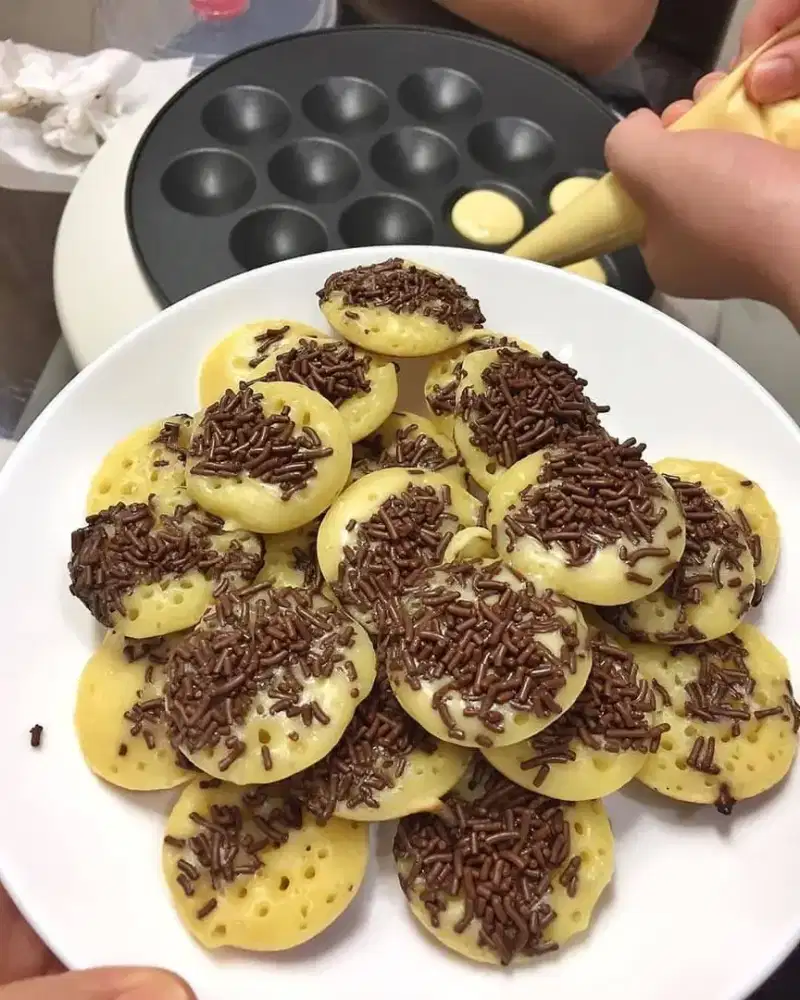 Cetakan kue cubit teflon