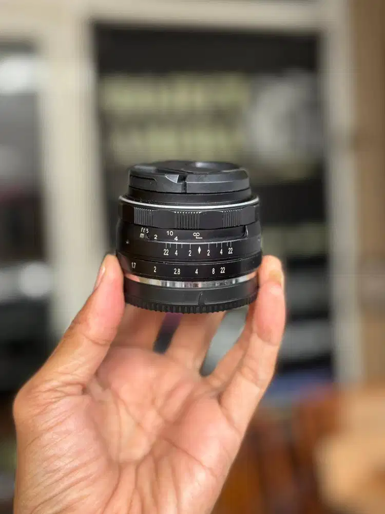 MEIKE 35mm f1.7 For EOS M Series Fullset Box Good Condition