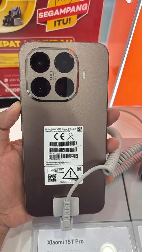 Xiomi 15 T Ram 12 512 Promo cicilan cukup dengan ktp