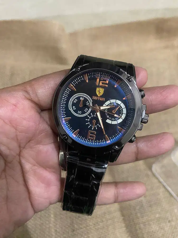 jam tangan ferarri rantai