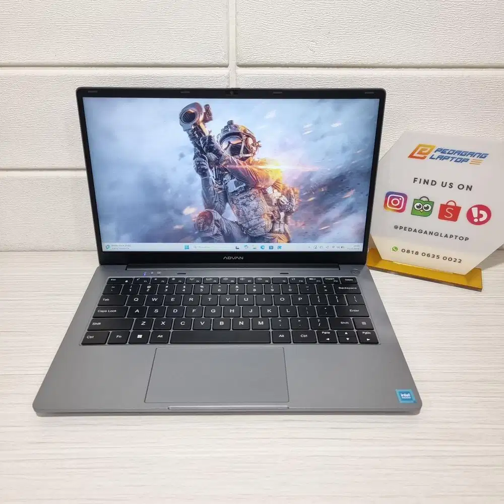 Laptop Advan Tbook Intel N100 RAM 4GB SSD 128GB FULLSET