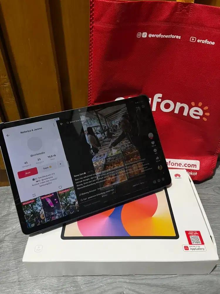 Huawei matepad 11 6/128gb fullset garansi masih aktif