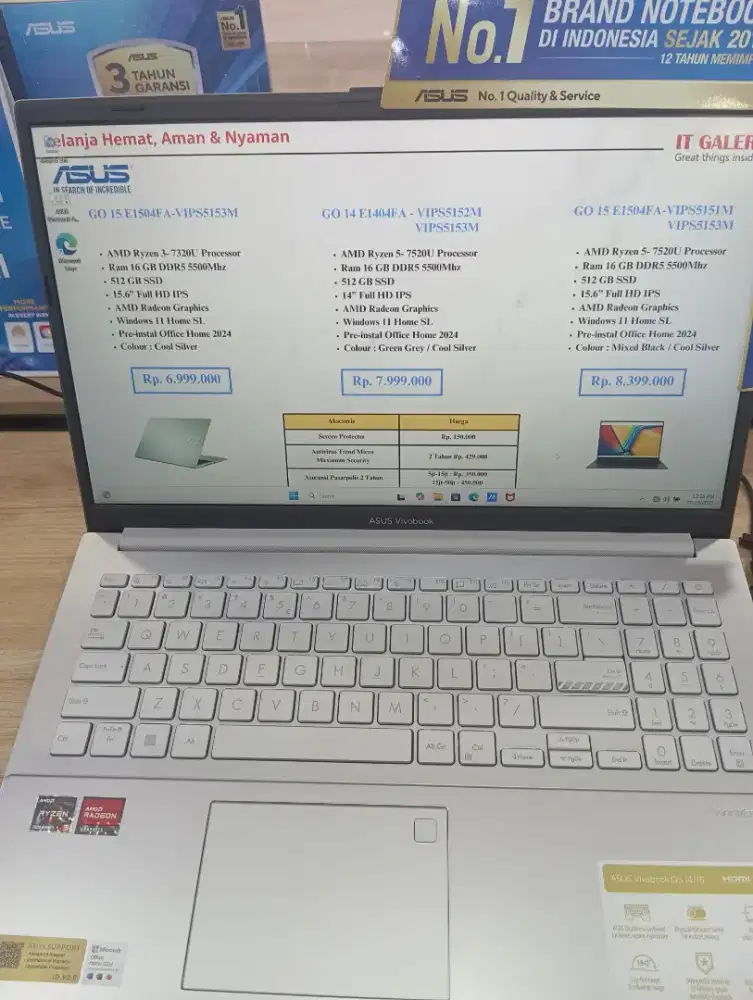 KREDIT LAPTOP ASUS GO 15 E1504FA-VIPS5153M