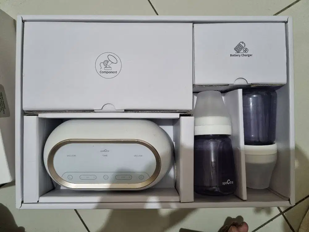 Spectra Breastpump (Bekas) Bonus Sterilisasi Botol Baby Safe (Baru)