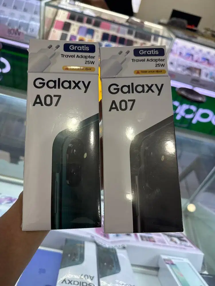 GRATIS TAMPERGLASS Samsung A07 6+6/128 NEW SEIN