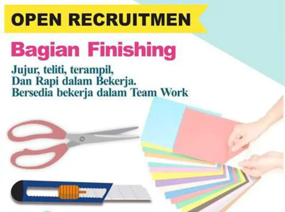 Finishing Percetakan