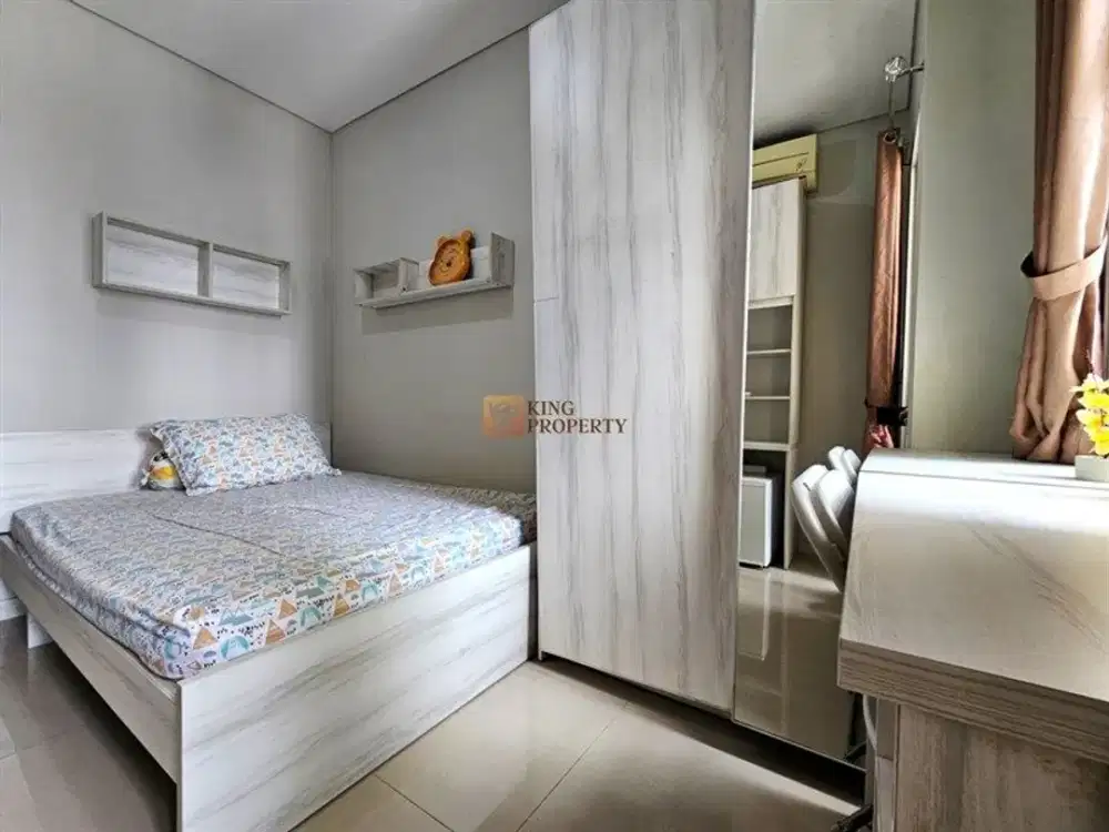 Disewakan Studio Minimalis Furnished Interior Apartemen Madison Park Area Central Park Tanjung Duren Jakarta Barat