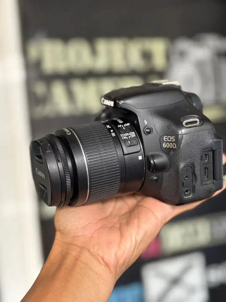 Canon EOS 600D Kit Bonus Tas dan Memor