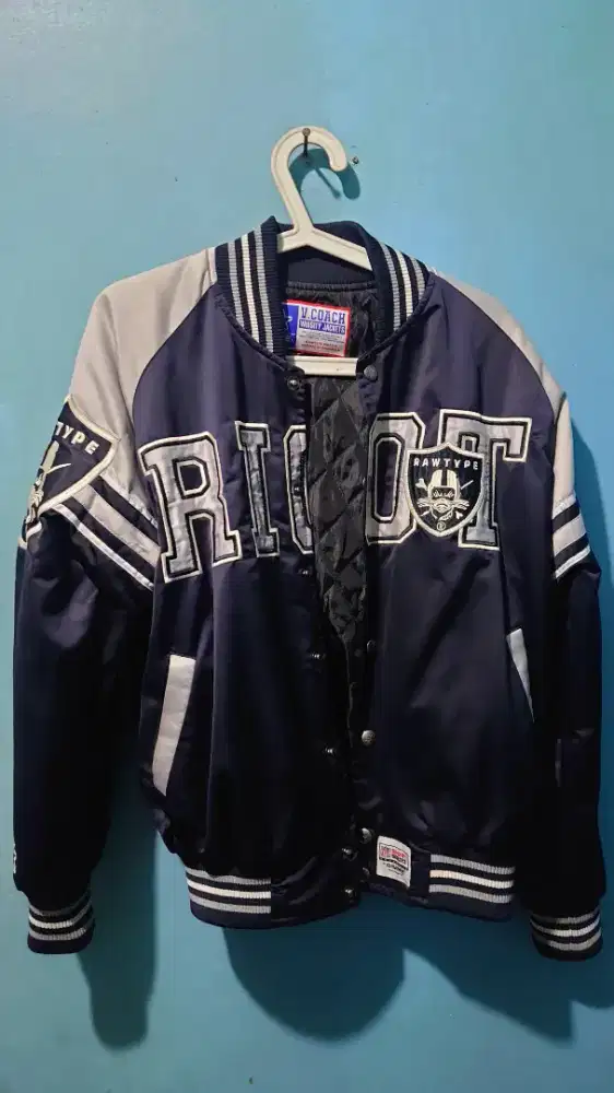 jaket Rawtype Riot Varsity Coach Type 6