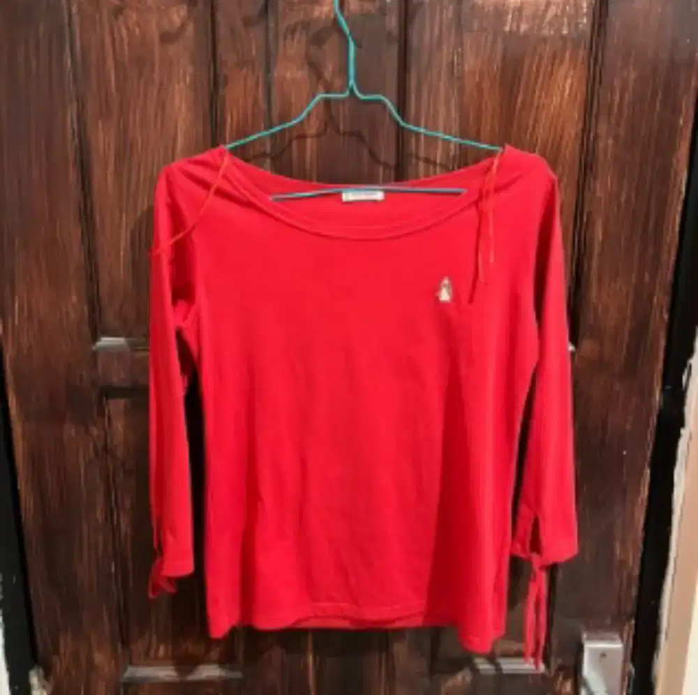 Baju panjang merah cewek