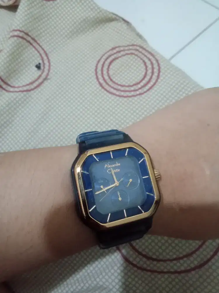 Alexandre Christie AC 2811 Rosegold Blue Original