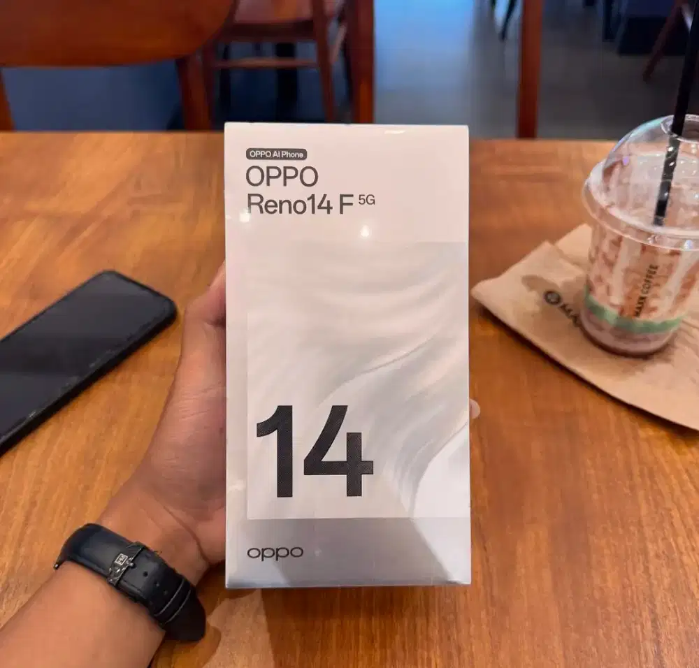 OPPO RENO 14F 8/256GB NEW SEGEL GARANSI RESMI TERMURAH