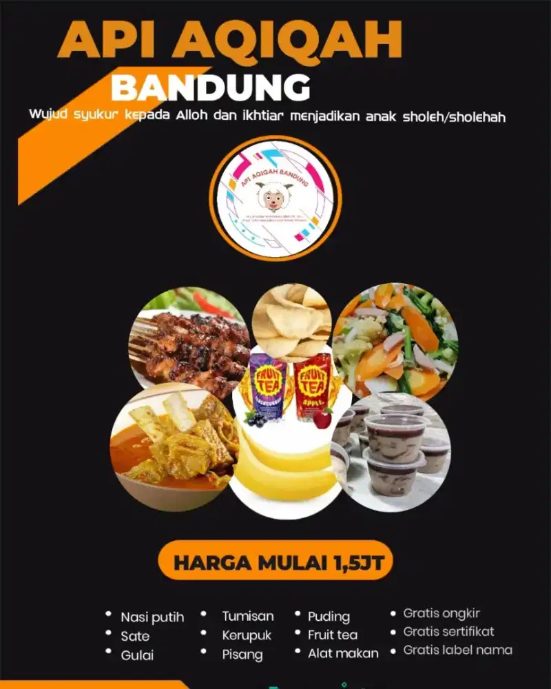 Jasa aqiqah bandung Cimahi KBB