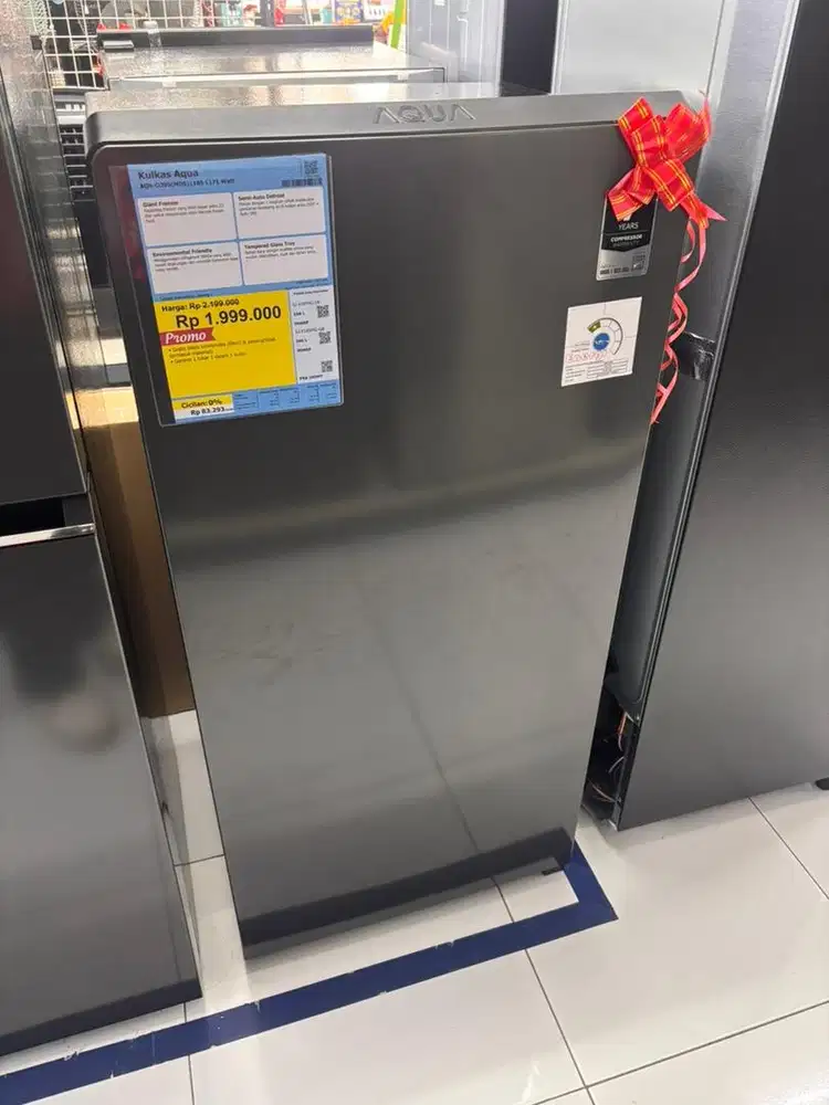 KULKAS AQUA 165 L CICILAN PAKAI HOME CREDIT