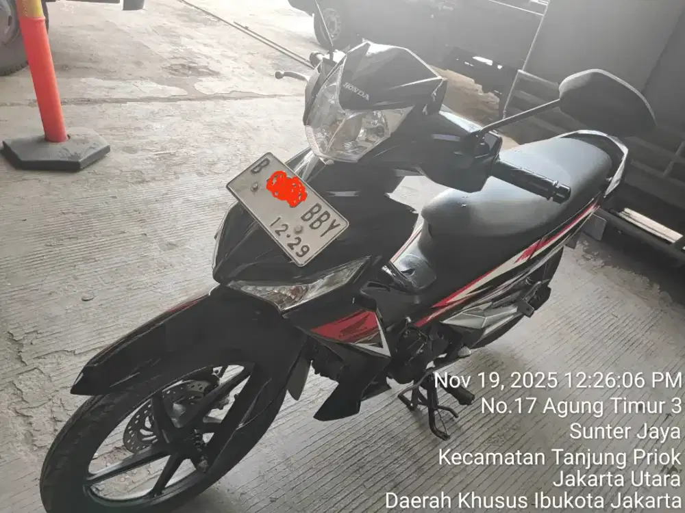 Honda Supra 125 STNK Pajak Hidup BPKB ada
