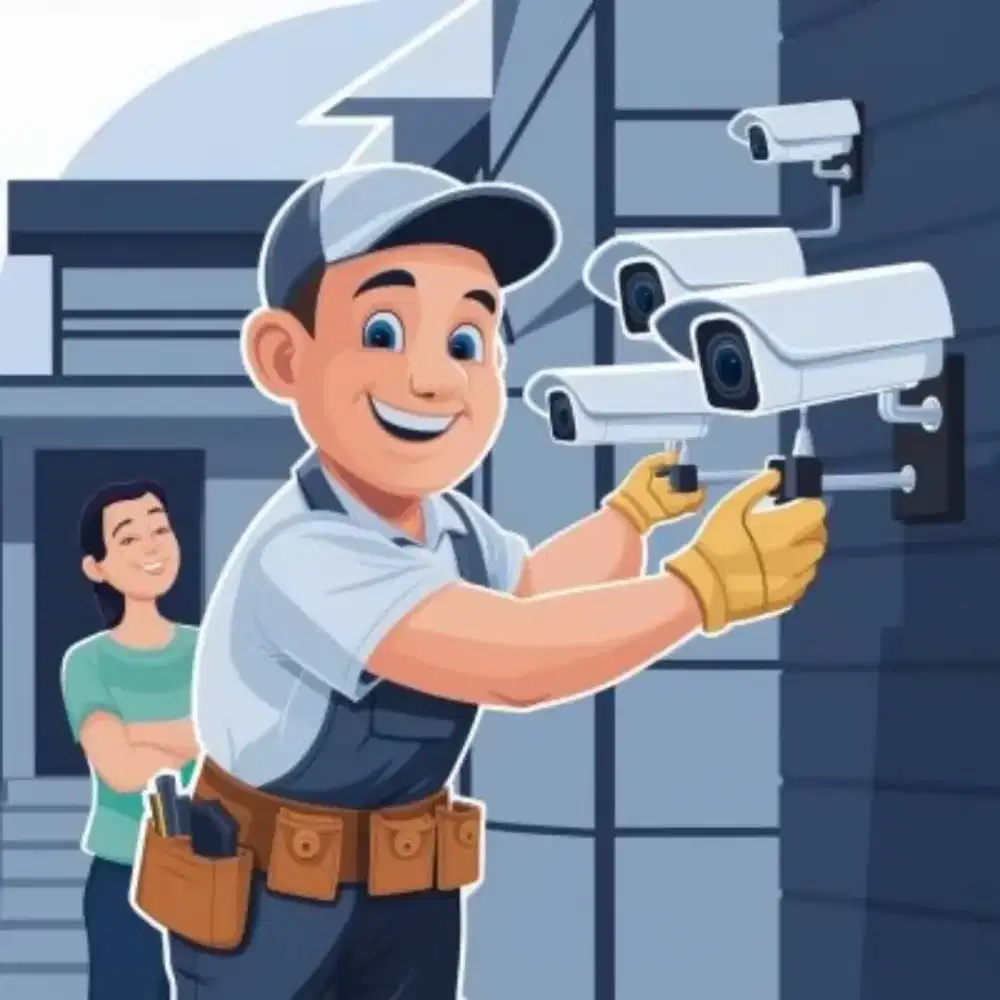 Dibutuhkan teknisi kamera cctv dan jaringan wifi