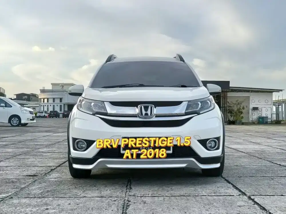 (KM78RB) HONDA BRV PRESTIGE 1.5 AT 2018/PAJAK  7-2026