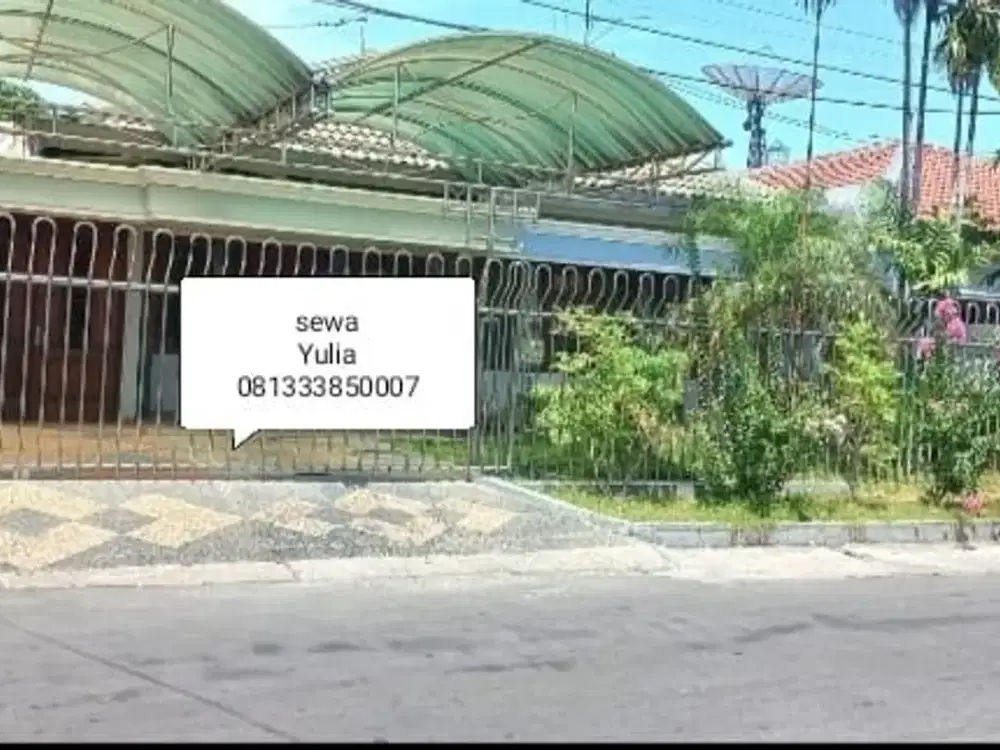 Disewakan rumah istimewa Margorejo dekat pusat kota