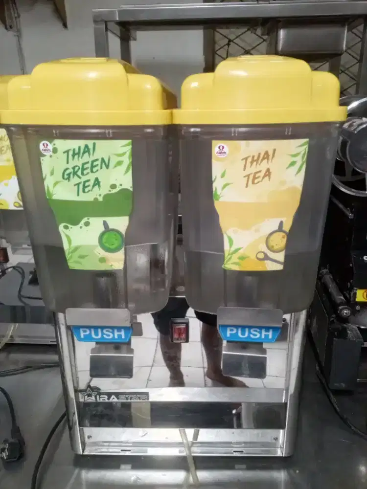 Juice dispenser 2 tank mesin orian 

Harga : 3,5 jt