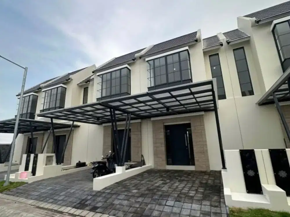 JUAL SEWA RUmah BARU 2 Lantai Minimalis Opra City Gresik