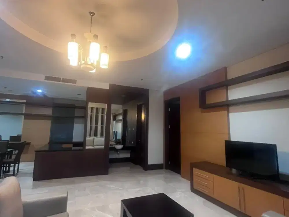For Lease Apartment 3+1 BR Furnished, Private Lift - Pearl Garden Resort, Gatot Subroto South Jakarta