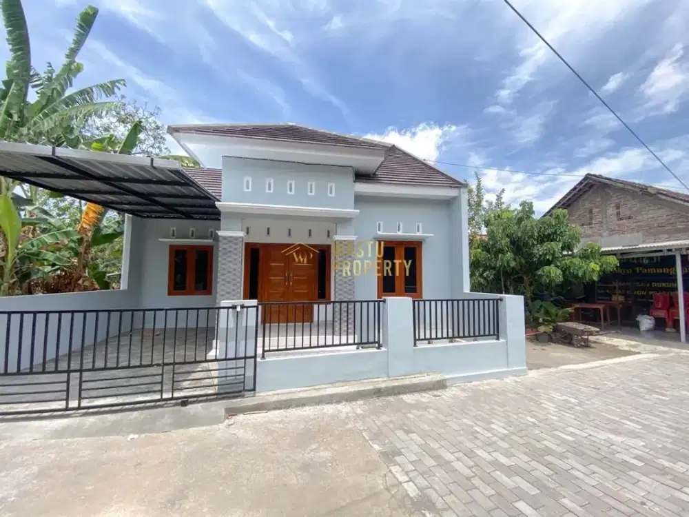 DIJUAL RUMAH 500 JUTAAN ALL DI BOKOHARJO PRAMBANAN SLEMAN FREE PAGAR + KANOPI