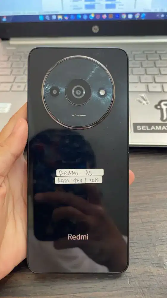Redmi A3 4+4/128 batangan josss orian siap oakai