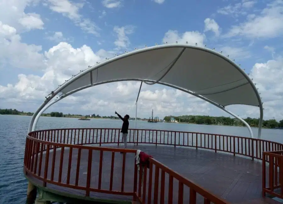 Menerima Pemasangan Canopy Membrane Bergaransi & Termurah