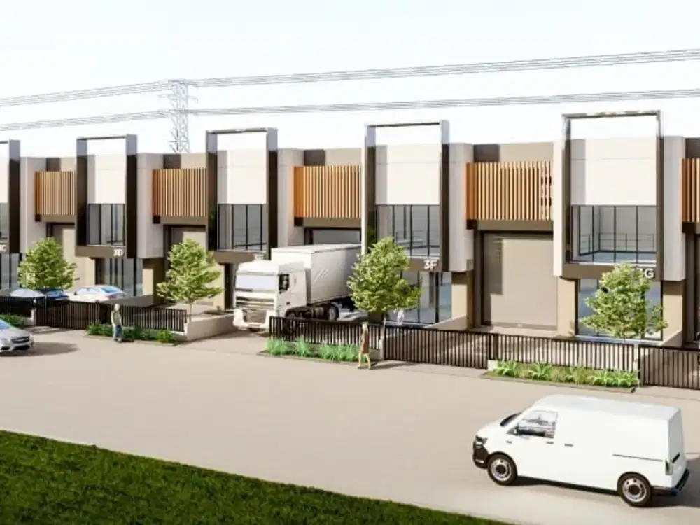 Gudang Modern 3In1 Dengan Kantor 2 Lantai Dikawasan Blessindo