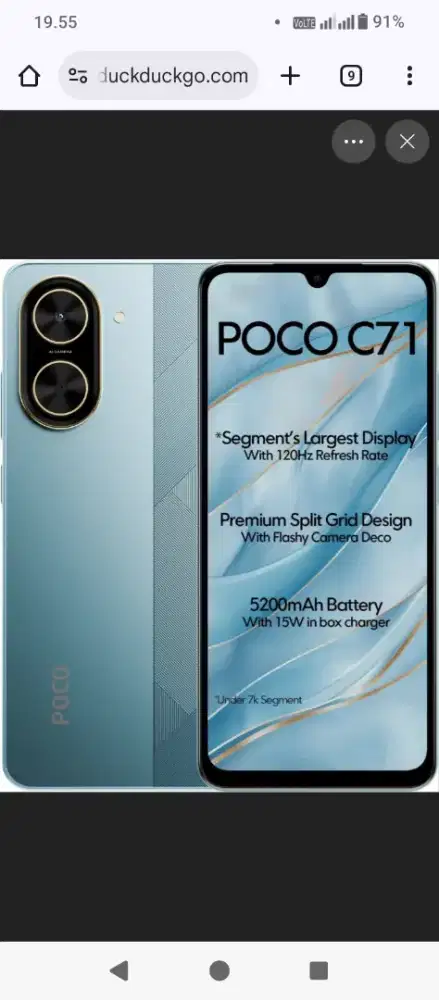 Hp Segel Original Poco C71