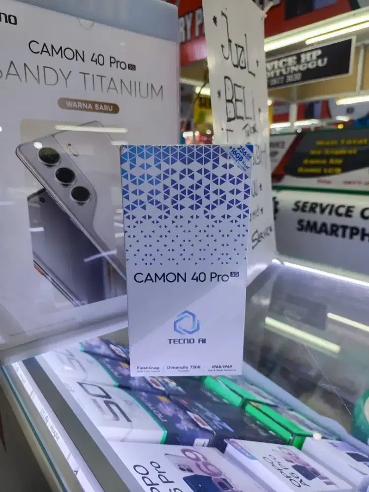 Tecno camon 40 pro 5g 8/256 baruu