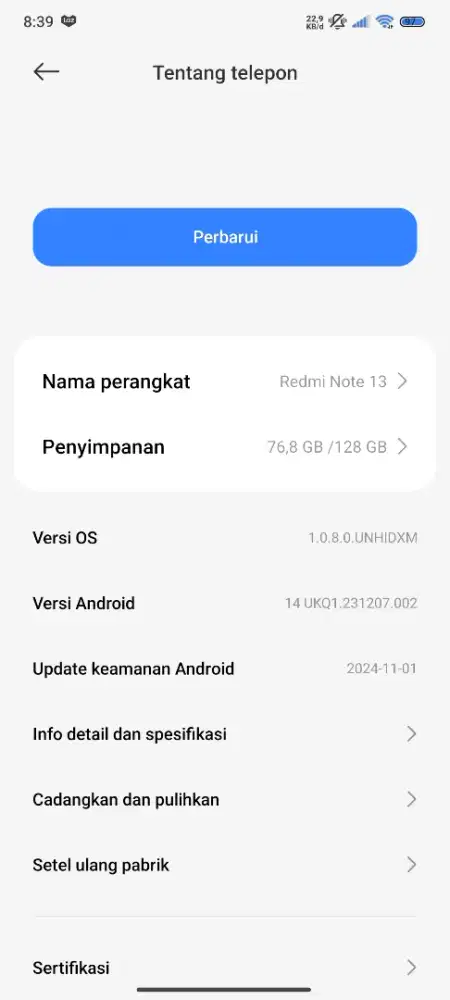 Redmi note 13pro 4G