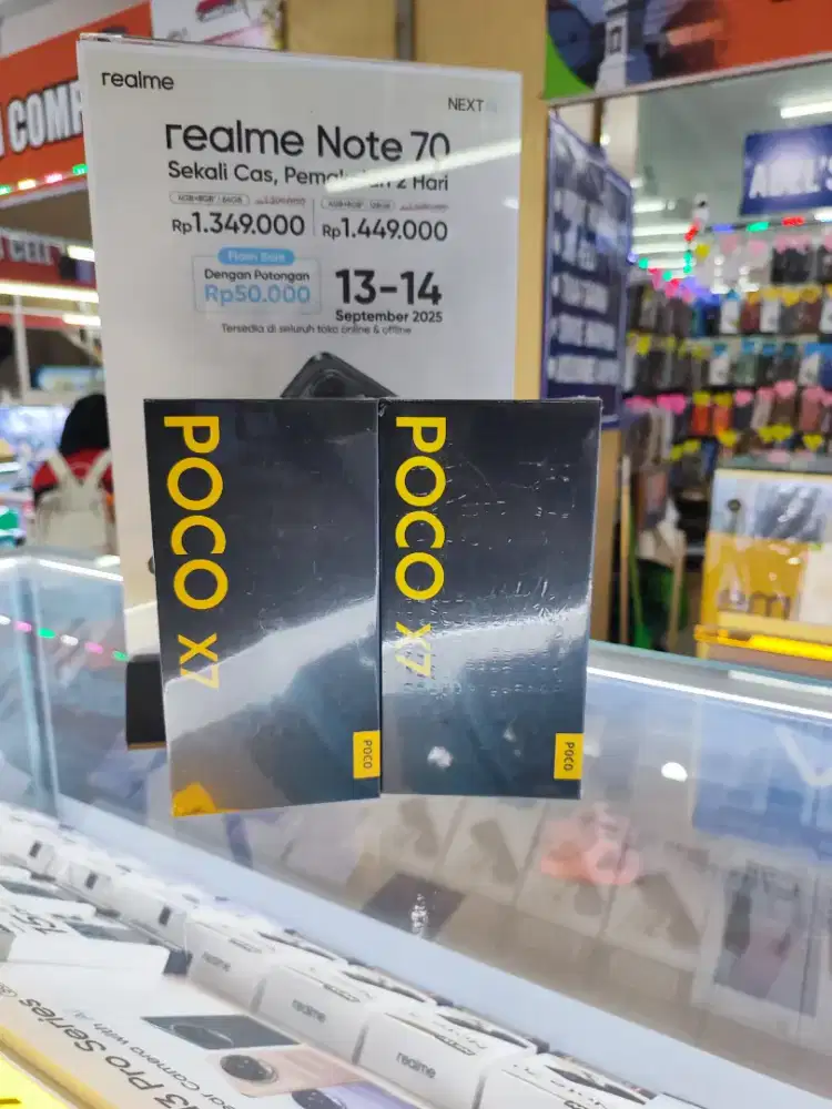 Poco X7 5g 8/256 Baruu masih segel