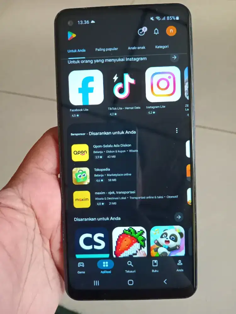 Samsung a21s mulus batangan