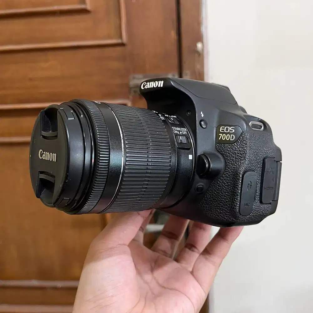 Canon 700D Kit 18-55mm Stm Fullset Murah Normal
