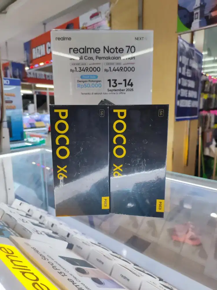 Poco X6 12/256 baru segel