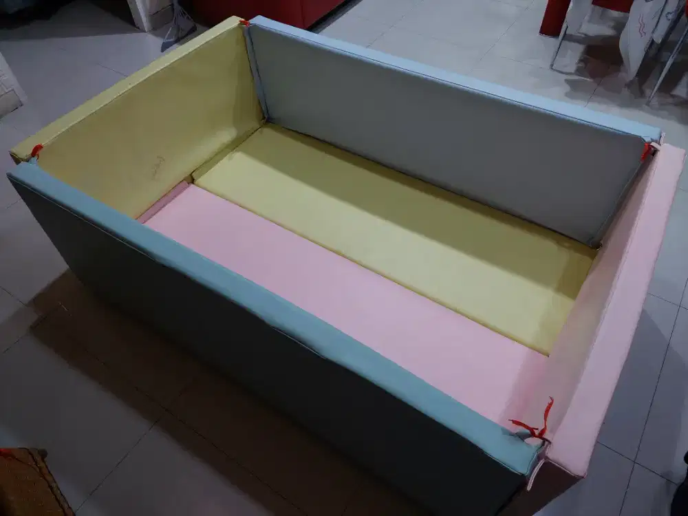 MURAH BOX BABY 1,5X1m LUMBA PLAYMATTE + DOS SiapPakai BUKTIKAN